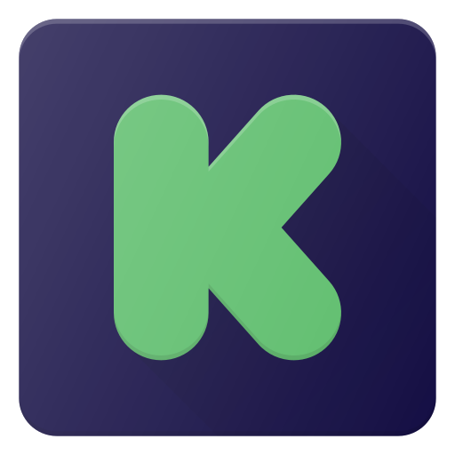 Kickstarter, social media icon